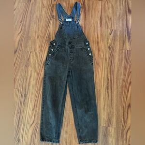 ASOS Black Vintage Denim Overalls Y2K